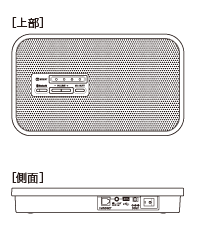 NTT AT　電話会議システム　R-Talk 800EX　姿図