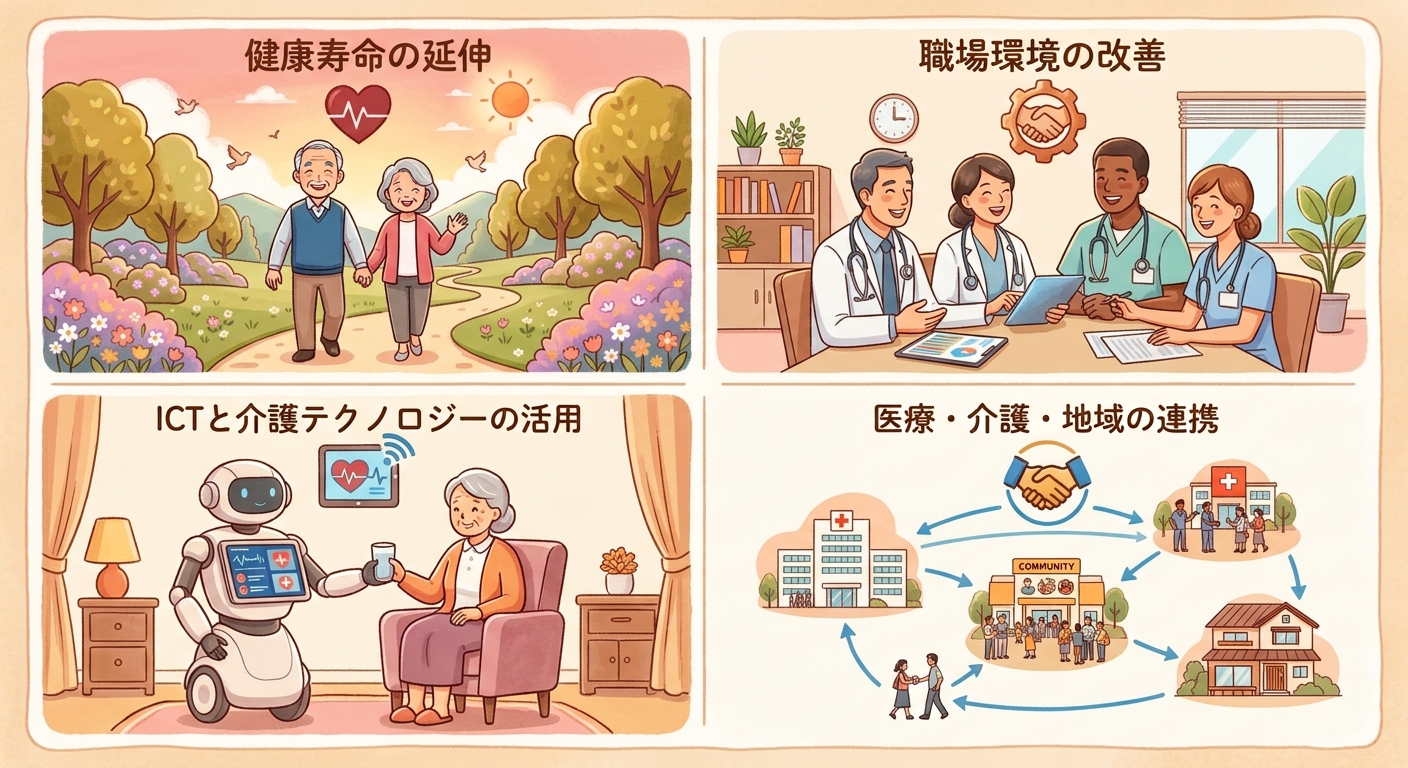 2040年問題に向けて進められている対策